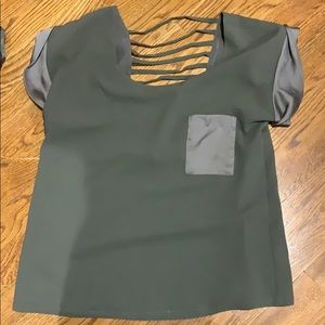 Olive collective concepts blouse